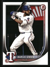 2025 Bowman Marcus Semien #24 Texas Rangers