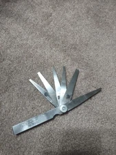 Vintage FORD Thickness Gap Feeler Gauge 24ZM-942 Metric - Gap Panel Gauge