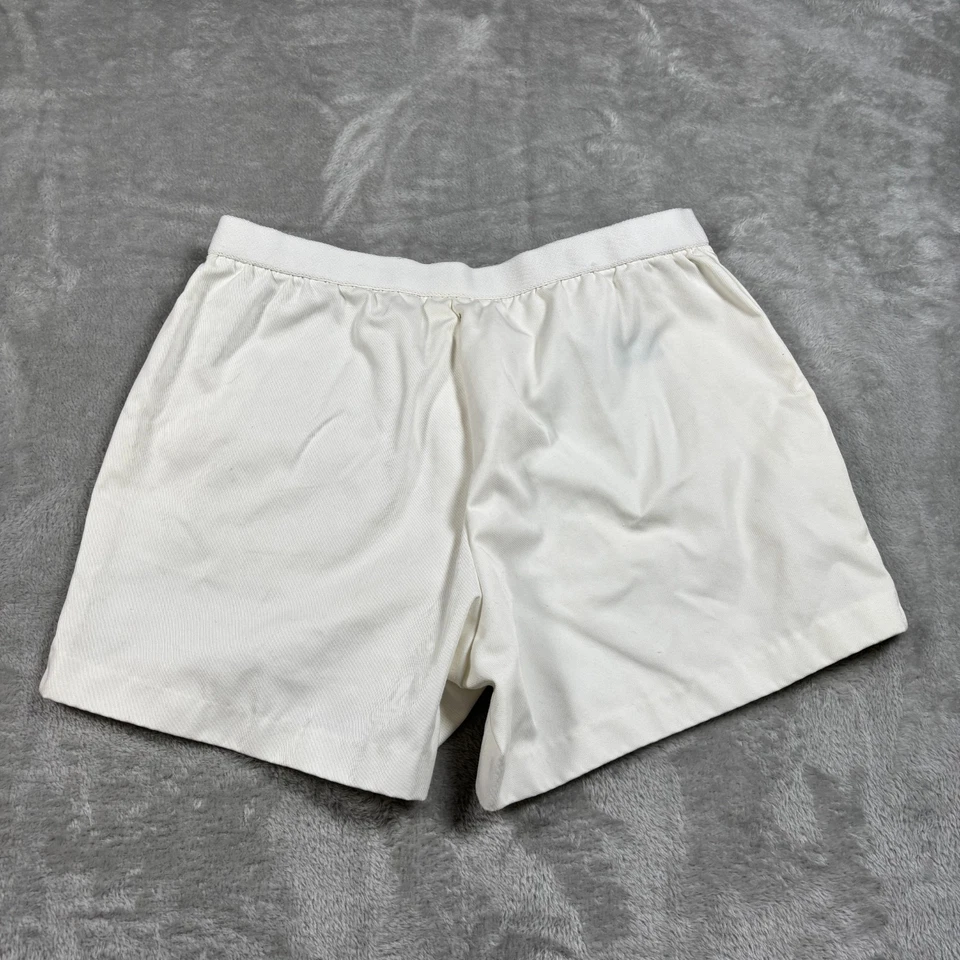 Pantalones Cortos Fred Perry De Colección Para Hombres 34 Blanco Tenis Preppy Cintura Elástica Hong Kong Foto 2 de 4