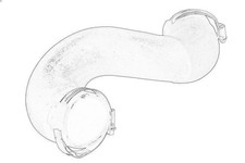 Ladeluftschlauch OE PEUGEOT 0382NE PEUGEOT RCZ 2 2010-2015