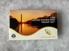 2013-S US Mint Proof Set with COA & Box 14 Coins  United States