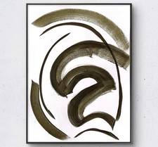 Shifts a'coming ~ ORIGINAL Acrylic Painting 9X12 Paper Unframed ~  AM Mai