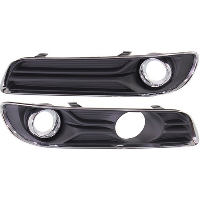 #ad #ad Fog Light Trim Set For 2011 2014 Chrysler 300 Left Right w Fog Light Hole $81.10