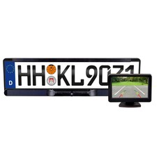 maginon Rückfahrkamera RC-300WS – Solarbetriebene Kamera mit Monitor & einfacher