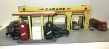 Vintage Toy Service Station Made w/ Masonite During WWII Era. Very Rare 
