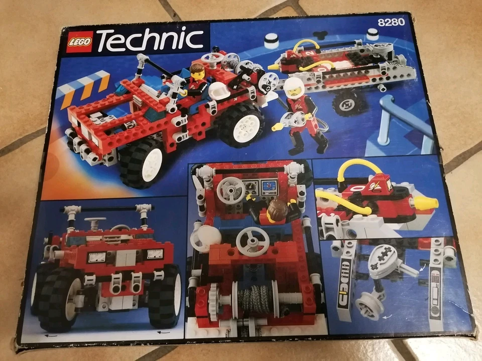 LEGO Technic 8280 Feuerwehrauto 1995 Vintage Sammlerstück mit OVP Selten - Bild 3 von 4
