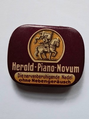 Grammophon Nadeldose Herold