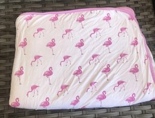 Kyte Baby Toddler Blanket Lovey Pink Flamingo 1.0 TOG SMALL STAINS SEE ALL PICS