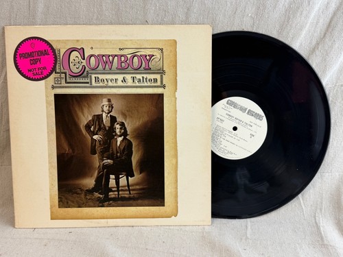 Cowboy Boyer & Talton Vinyl LP ~ White Label Promo ~ VG+/VG+ ~Ultrasonic Clean - Bild 1 von 5