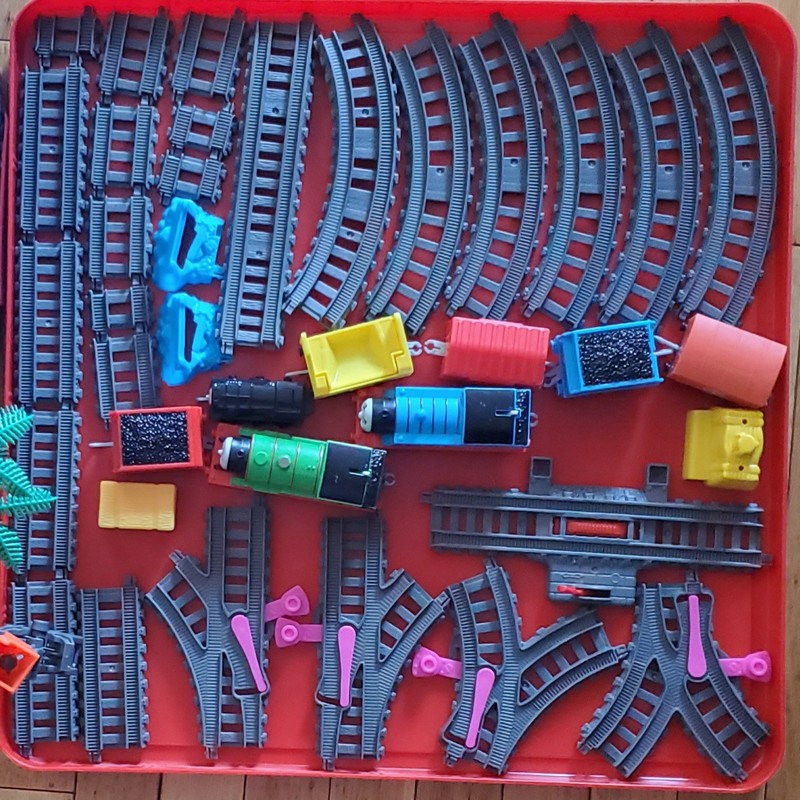 Thomas & Friends TrackMaster Parts Engines Tracks Cars Crane Huge Play lot