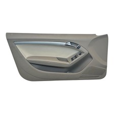 Türverkleidung vorne links Leder Türpappe Audi A5 Cabriolet 8T beige N5W / AN