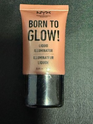 NYX Professional Makeup Born To Glow Liquid Illuminator - Gleam LI02 - 0.6 fl oz