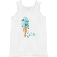 'Blue Ice Cream Cone ' Adult Vest / Tank Top AV056083 