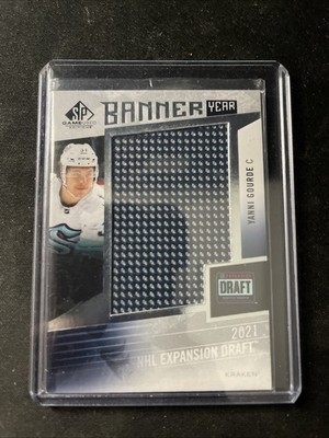 2023-24 Upper Deck SP - Banner Year-2021 Seattle Kraken Expansion Yanni Gourde