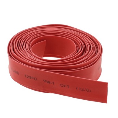 pipe 5M red 12 mm ratio Dia 2:1 thermo shrinkable
