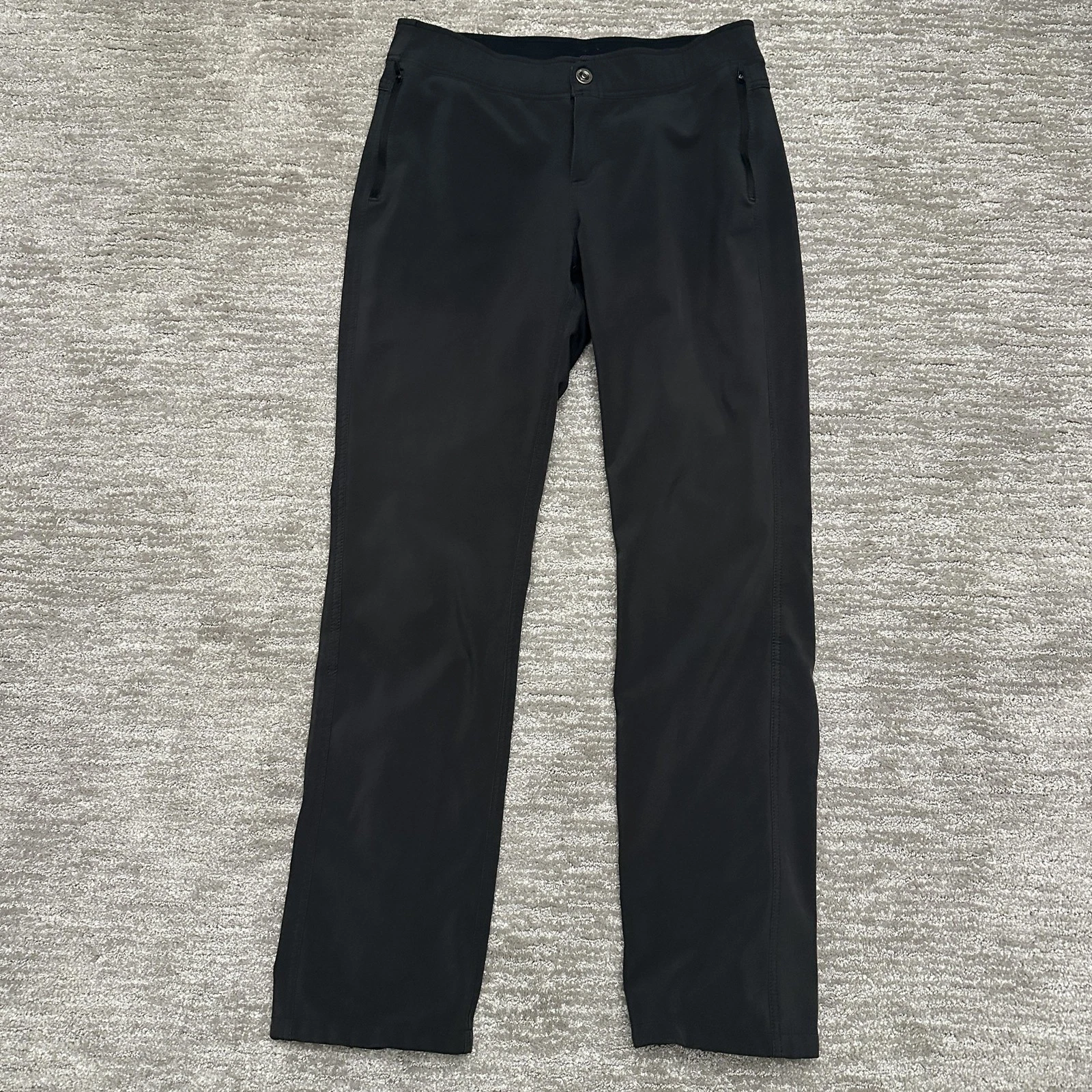 Kuhl Pants Womens 10 Black Fleece Lined Frost Softshell Snow Hiking Winter