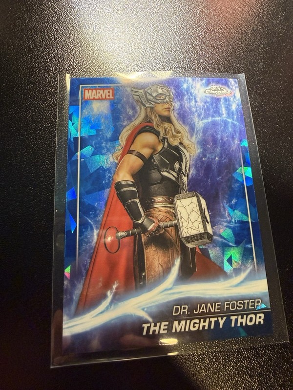2025 Topps Marvel Chrome Thor Love Thunder Dr. Jane Foster Phase Four #135