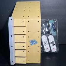 3 TECH DECK FINGERBOARDS CHOCOLATE SKATEBOARDS COLLECTION / AND RAMP