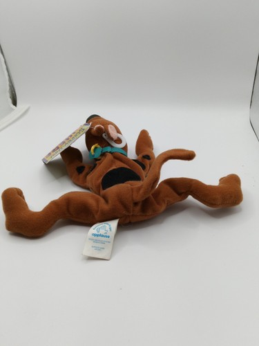 Applause Scooby Doo Where R U Warner Bros Plush Stuffed Animal Toy Dog 1998 9.5” - Picture 3 of 5