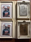 1995 Pinnacle Highland Mint Rashaan Salaam Silver & Bronze Matching Set 4.25 OZ