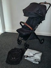 Silver Cross Jet Lightweight and Cabin Approved Pushchair - Black & accessor