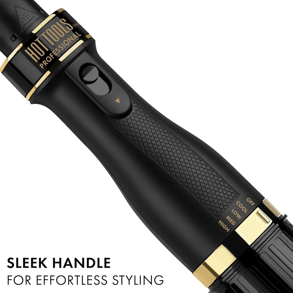 HOT TOOLS Professional Gold One Step Pro Blowout Hair Brush Dryer NEW - Image 4 of 4