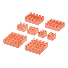 Heatsink CPU Cooler for Raspberry Pi, 8PCS Copper Heatsinks with Thermal Conduct