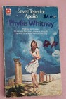 Seven Tears for Apollo by Phyllis A. Whitney, Paperback, 1976