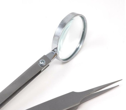 Best Tweezers facial/ ingrown hair &Thorn,Splinter Removal with Magnifying Glass - Picture 14 of 33