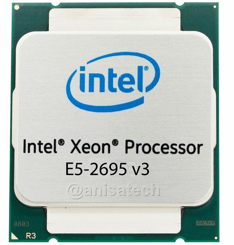 Intel Xeon E5-2695 v3 14-Core 3.30GHz 35MB 9.6GT/s LGA2011-2 CPU Processor SR1XG - Picture 1 of 3