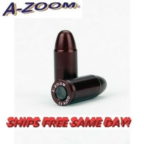 A-ZOOM Action Proving Dummy Round Snap Cap for 32 ACP, 5 Pk NEW
