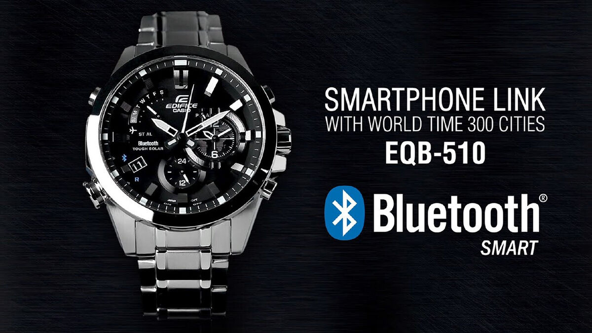 Casio Edifice Tough Solar EQB 510D 1A Bluetooth Men Watch Casio Edifice Tough Solar EQB 510D 1A Bluetooth Men Watch
