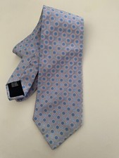 KRIZIAUOM SILK TIE 59X3.75" WIDE.NEW.ITALY.