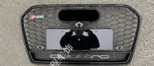  RS6 Stil Glänzend Schwarz Grill Kühlergrill Frontgrill Für Audi A6 C7 2016-2018