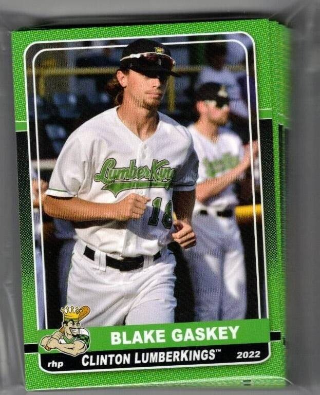 2022 CLINTON LUMBERKINGS TEAM SET 35 CARDS NEW COMPLETE eBay