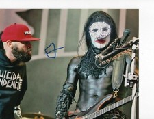 FRED DURST RED HAT LIMP BIZKIT SIGNED 8X10