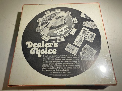 Vintage Dealer's Choice Parker Bros. Wheeling Dealing Used Car Game - Picture 2 of 4