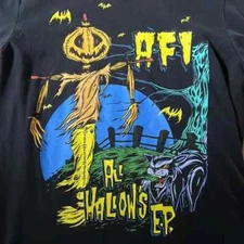 AFI Shirt, AFI All Hallows Cotton Black Unisex T-shirt S-5XL