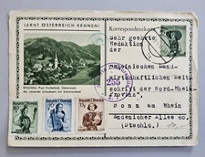 Austria cartolina 1953, v. amtl. Centro di censura testato, usato n...