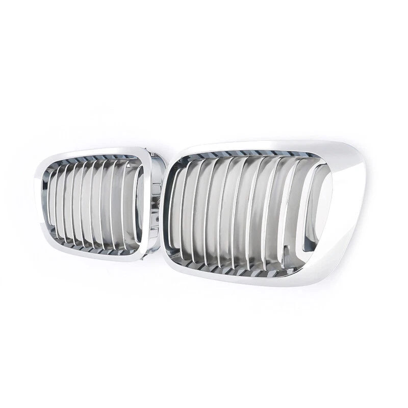 Chrome Front Kidney Grille For 99-02 BMW 3 Series E46 325Ci 328i 330Ci Coupe/2Dr Foto 3 de 4