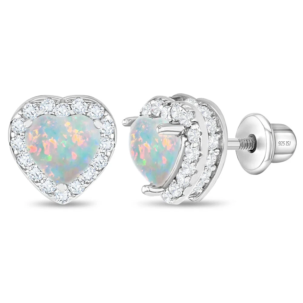 Children's on sale opal earrings