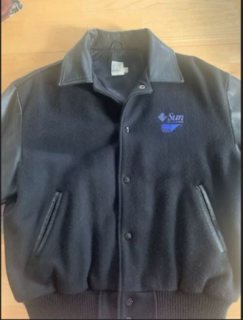 Vintage 90's Java Sun Microsystems Varsity Jacket… - image 10