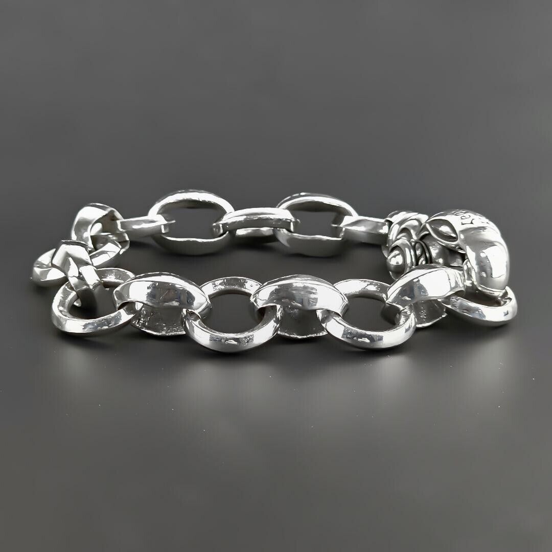 LEONARD KAMHOUT Bracelet 925 Silver 7.4*0.5 inch | eBay LEONARD KAMHOUT Bracelet 925 Silver 7.4*0.5 inch | eBay