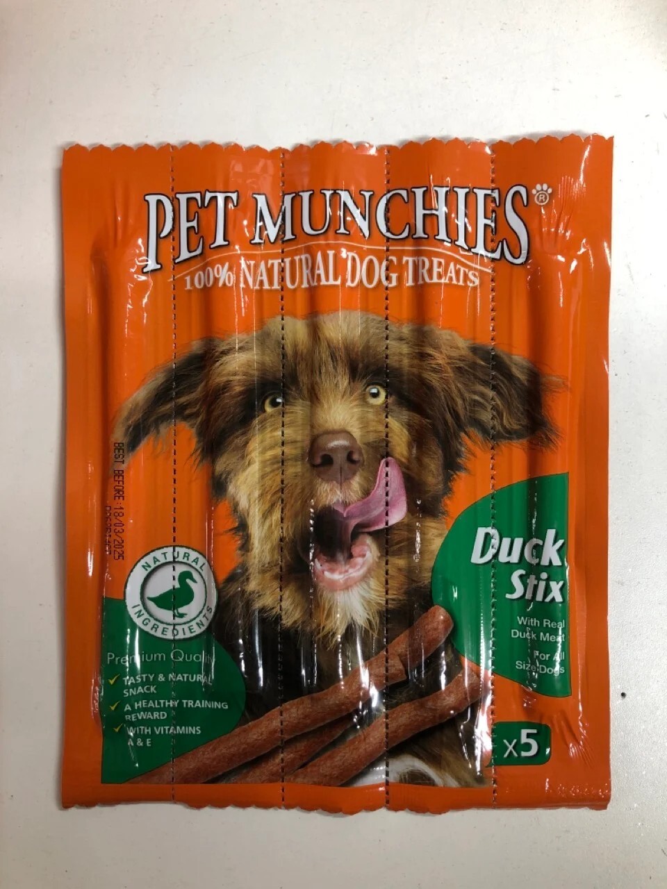 Pet Munchies Duck Strips Treats for Dogs - Pack Size : 90g - Image 4