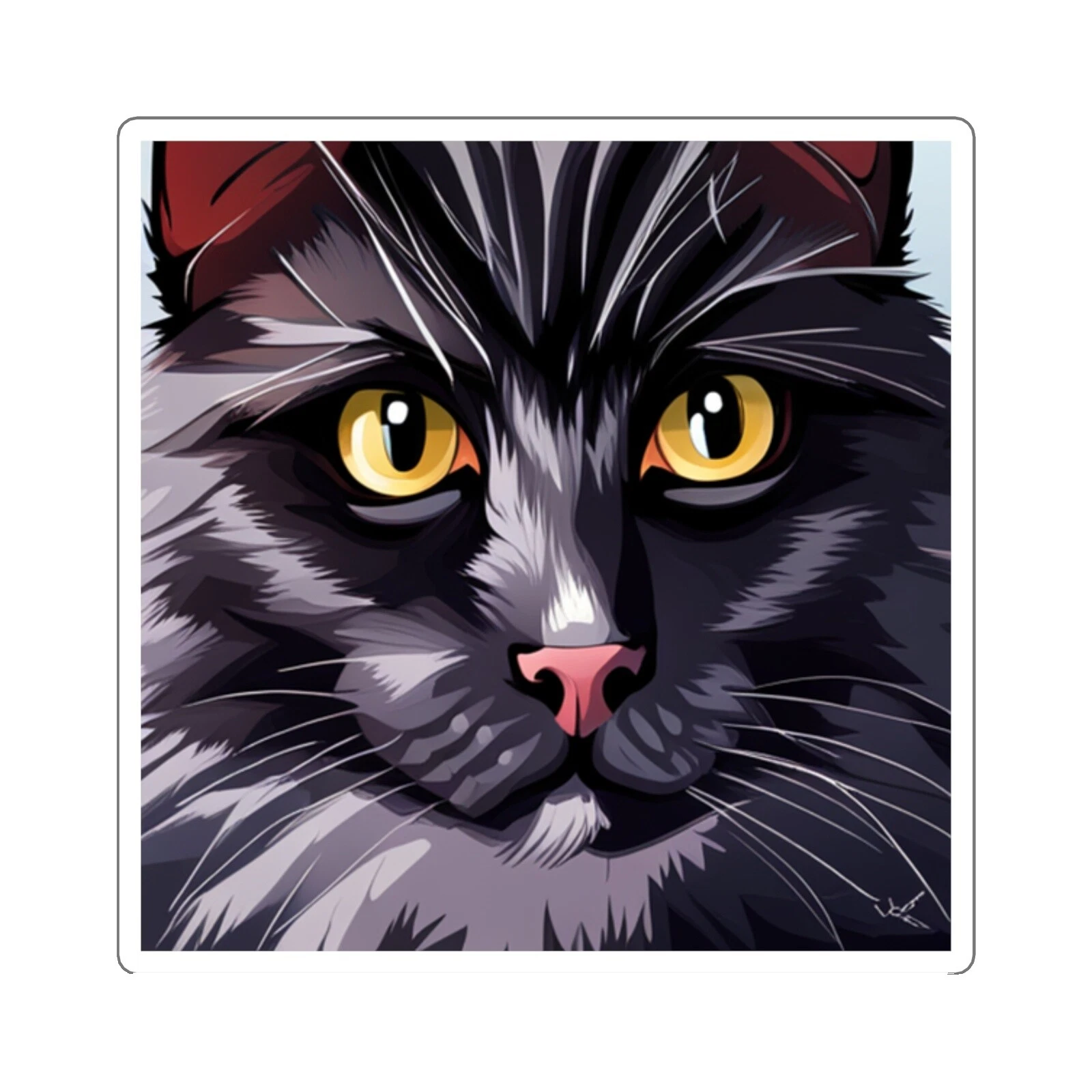 CAT Black Décor Decals, Stickers & Vinyl Art