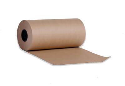 4 Rolls Brown Kraft Paper 24'' x 1200 Feet 30 lb Wrapping Packing Void Filling
