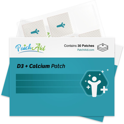D3/Calcium Topical Patch by  30-Day Supply (Pack of 2)