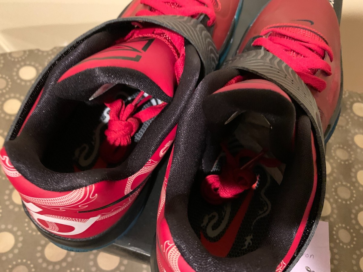 Nike Zoom Kevin Durant KD IV 4 iD Year of the Dragon YOTD 11 Red