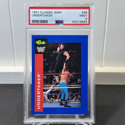 1991 Classic WWF Undertaker #88 RC - PSA 9