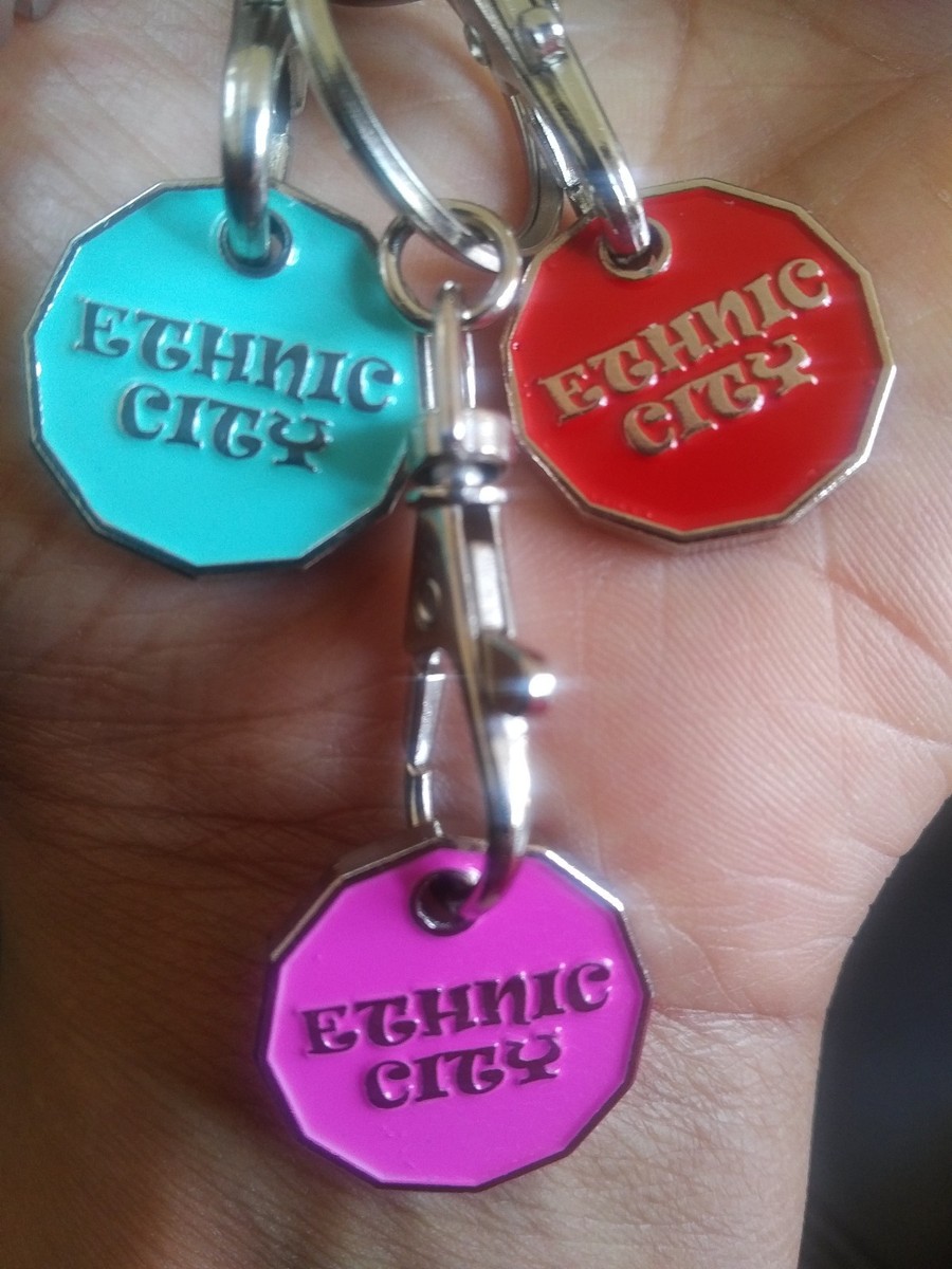 PINK Trolley Token 12 sided/ £1 Coin Supporting Breast Cancer Awareness